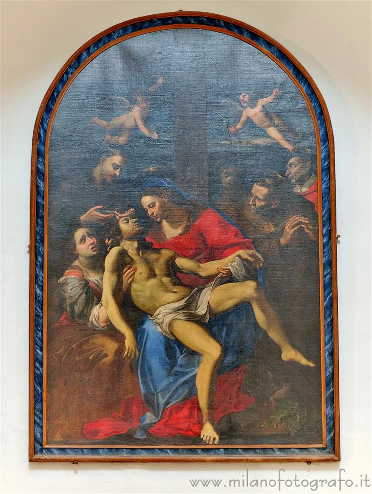 Mondaino (Rimini, Italy) - Deposition by Pomarancio in the Church of Archangel Michael